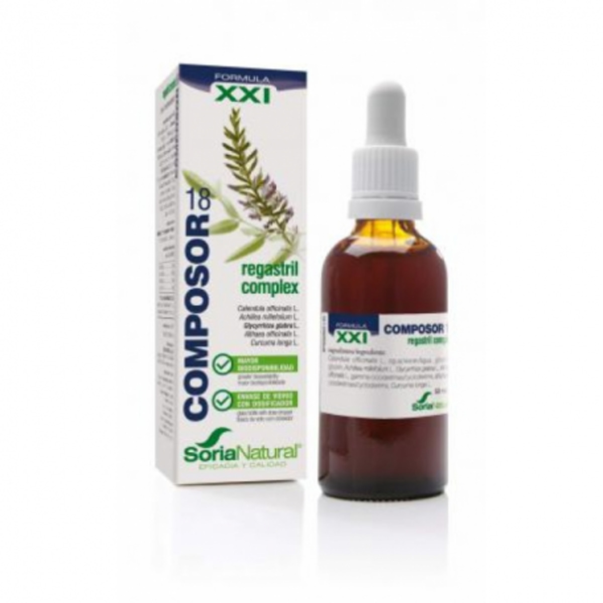 Composor 18 Regastril Comprimidos Siglo XXI Soria Natural – 50ml