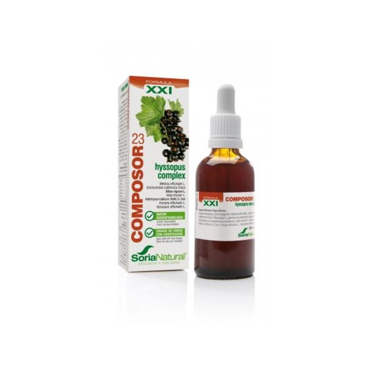 Composor 23 hyssopus complex XXI 50 ml Soria Natural