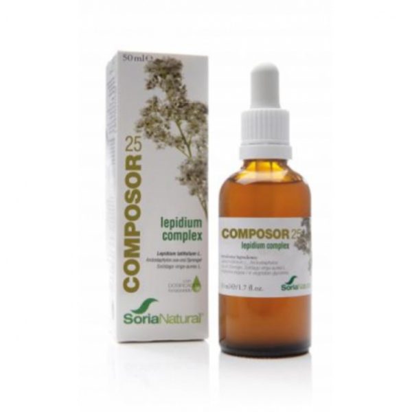 Composor 25 Lepidium Complex Século XXI Soria Natural – 50ml