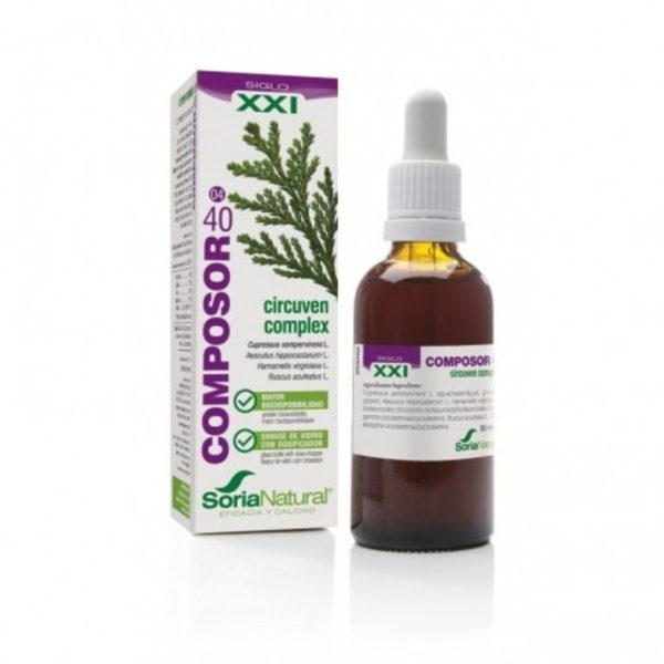 Soria Natur Composor 40 Circuven Ruscus – 50ml