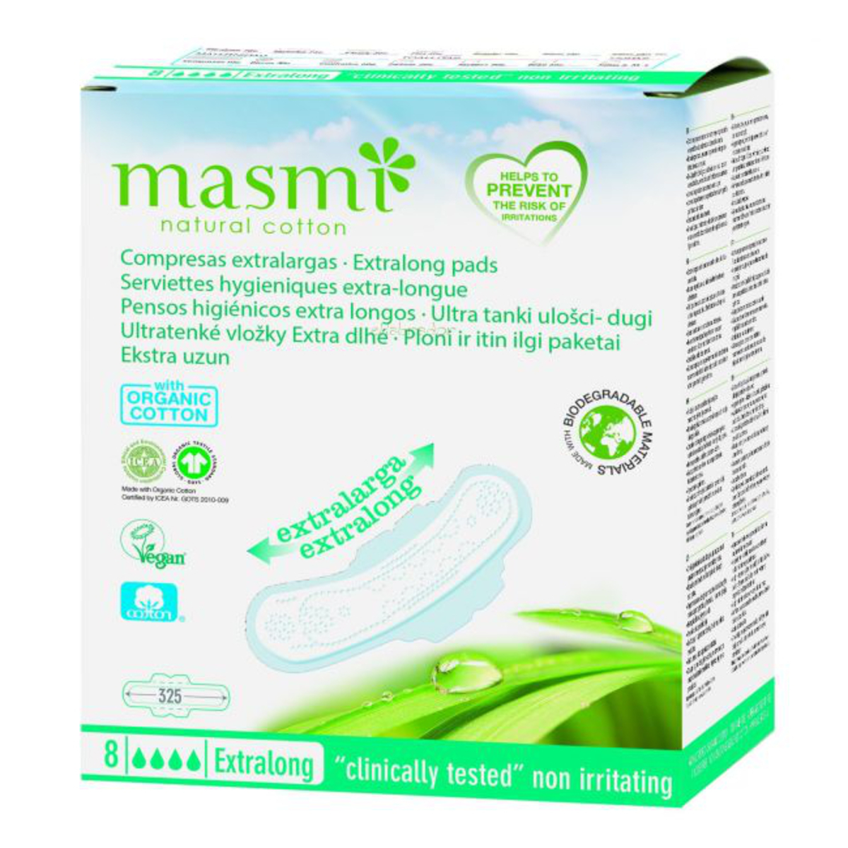 Compresa Extralarga 8 Ud masmi