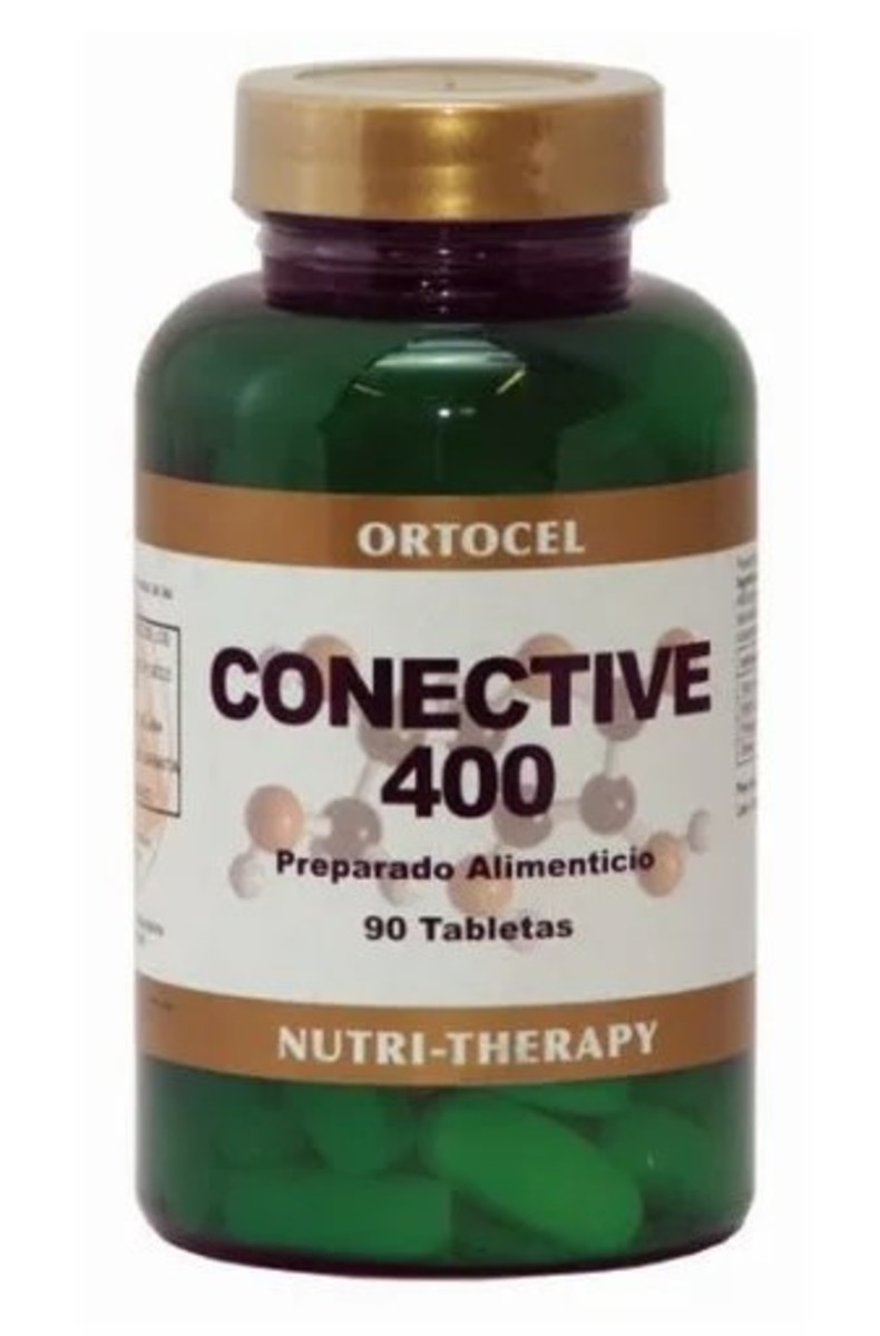 Conective-400 con Lisina+Prolina 90 Cápsulas Ortocel Nutri-therapy
