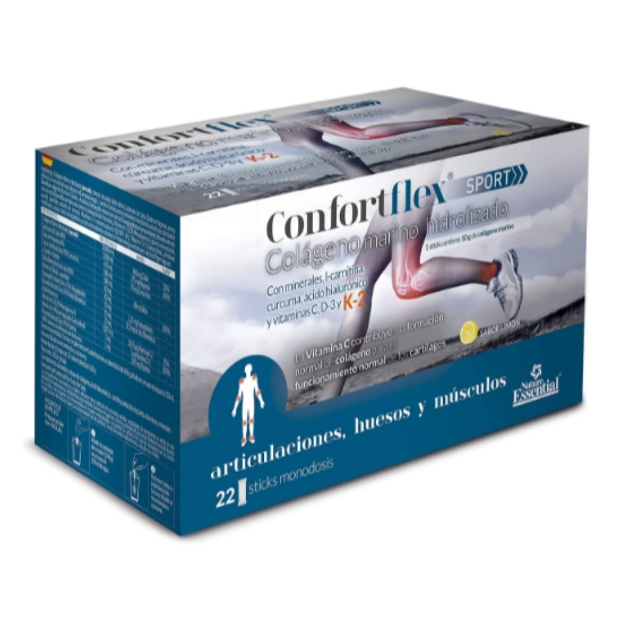 Confortflex Sport 22 Stick Nature Essentiel – 10g