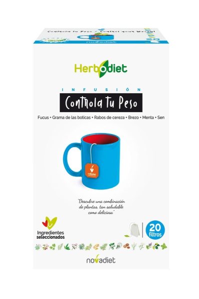 Contrôle ton poids 20 sachets d'infusion Novadiet