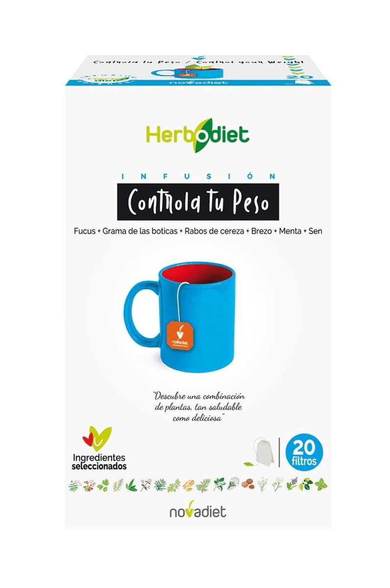 Controla Tu Peso 20 sobres de infusión Novadiet