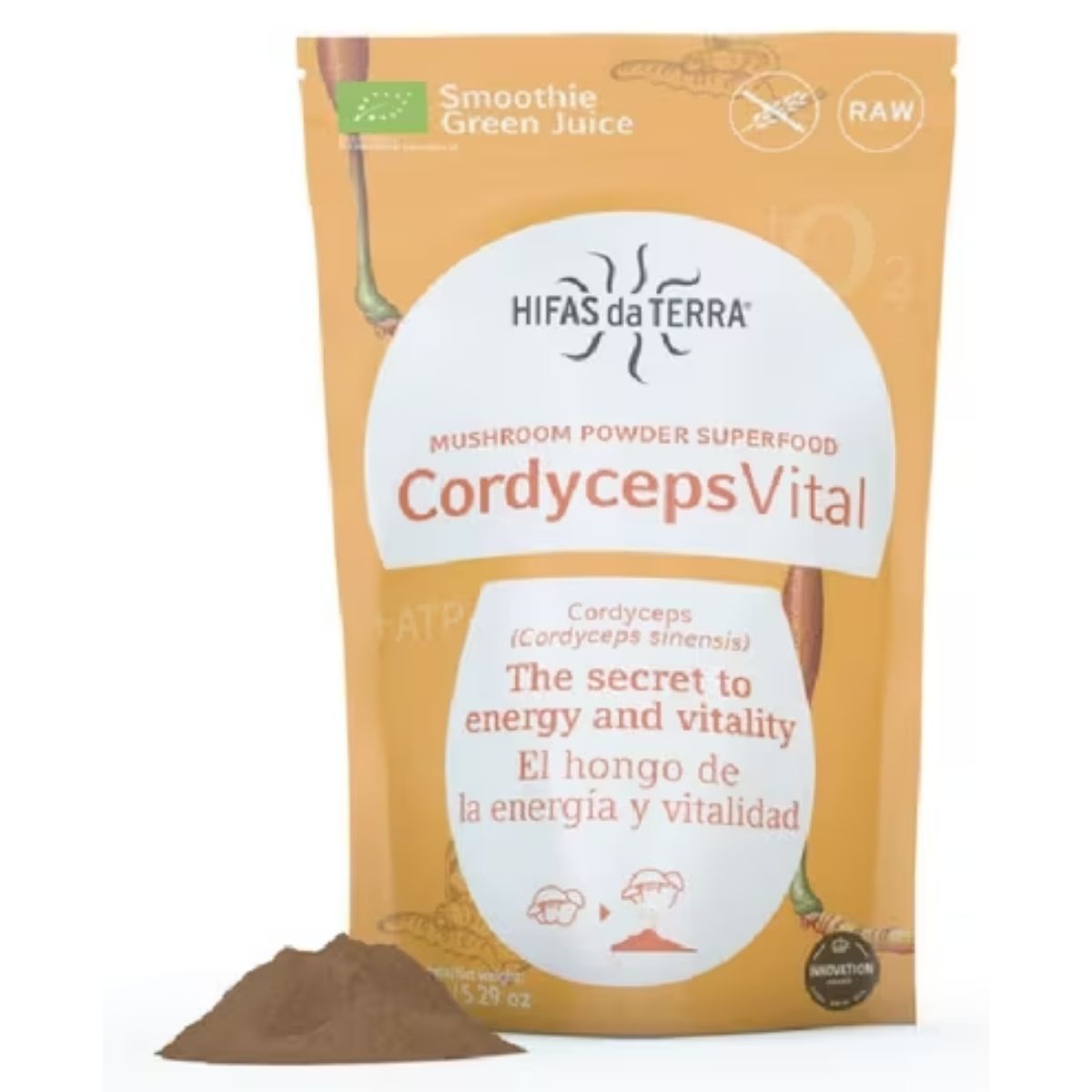Cordyceps Vital Polvo HDT Hifas da Terra – 150g