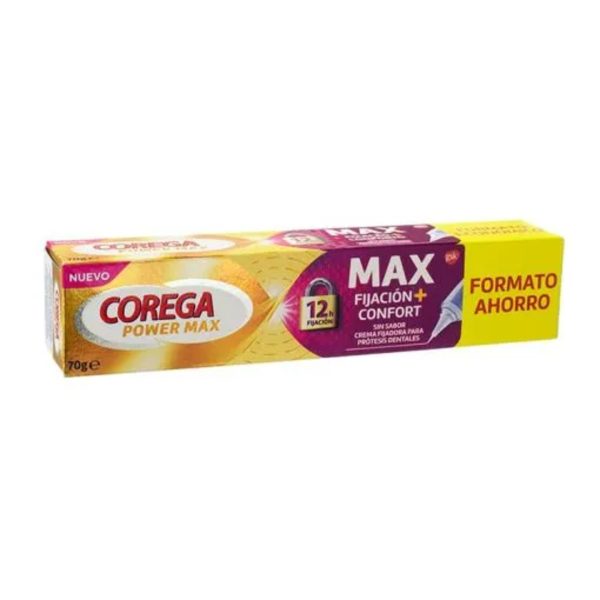 COREGA POWER MAX FISSAGGIO+CONFORT 70 g