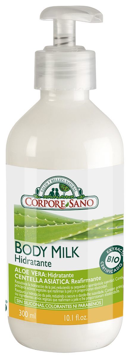 Corpore Sano Body milk Aloe Centella Asiática Bio – 300ml