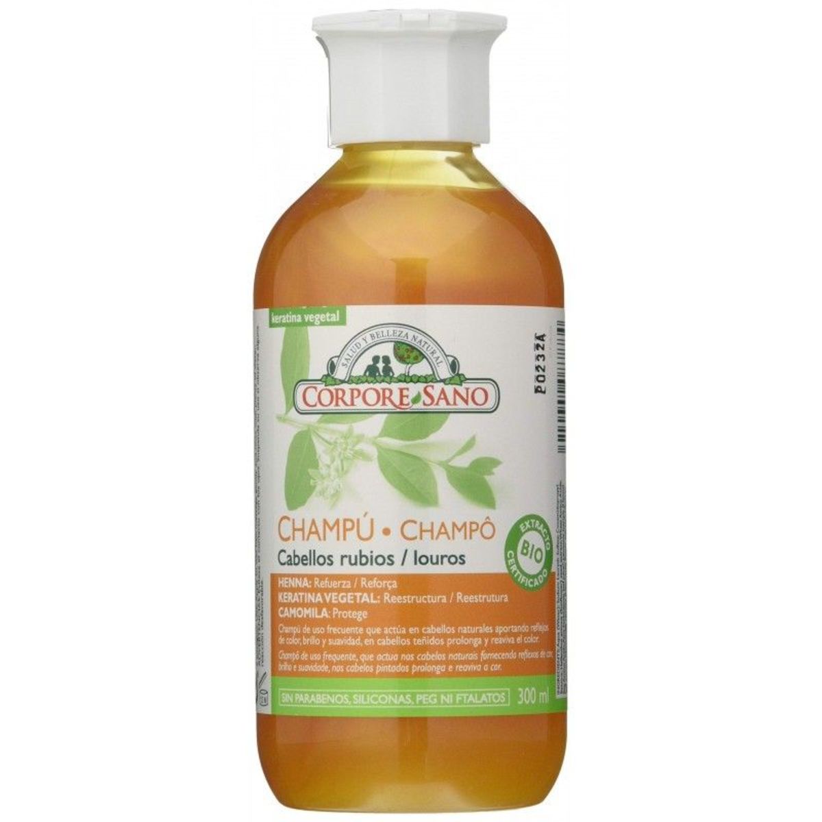 Corpore Sano Champú Henna Camomila – 300ml