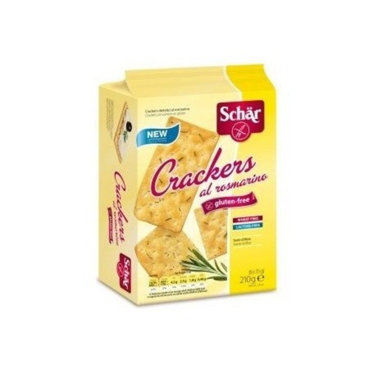 Crackers Al Rosmarino Schar – 210g