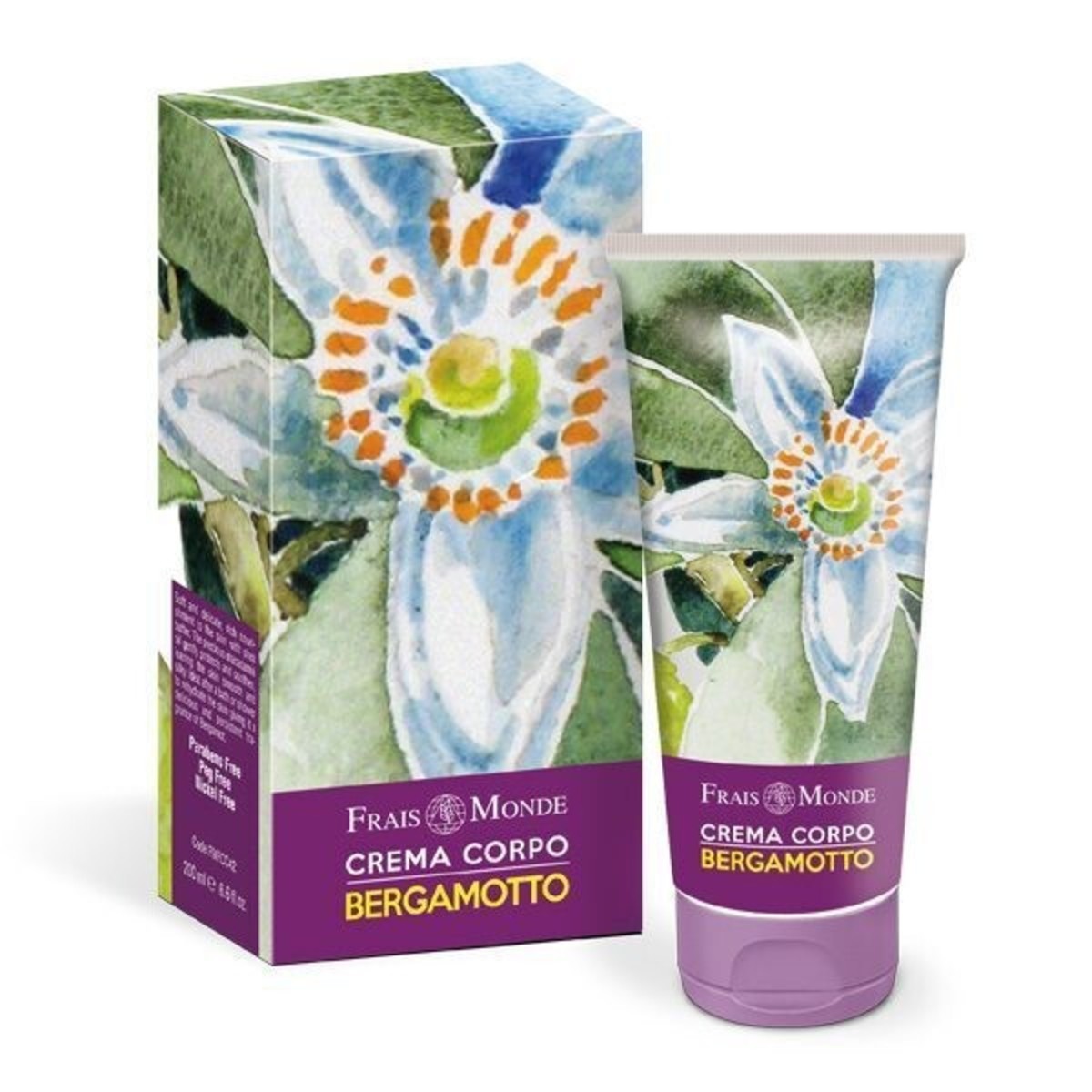 Crema Corporal Bergamota Frais Monde – 200ml