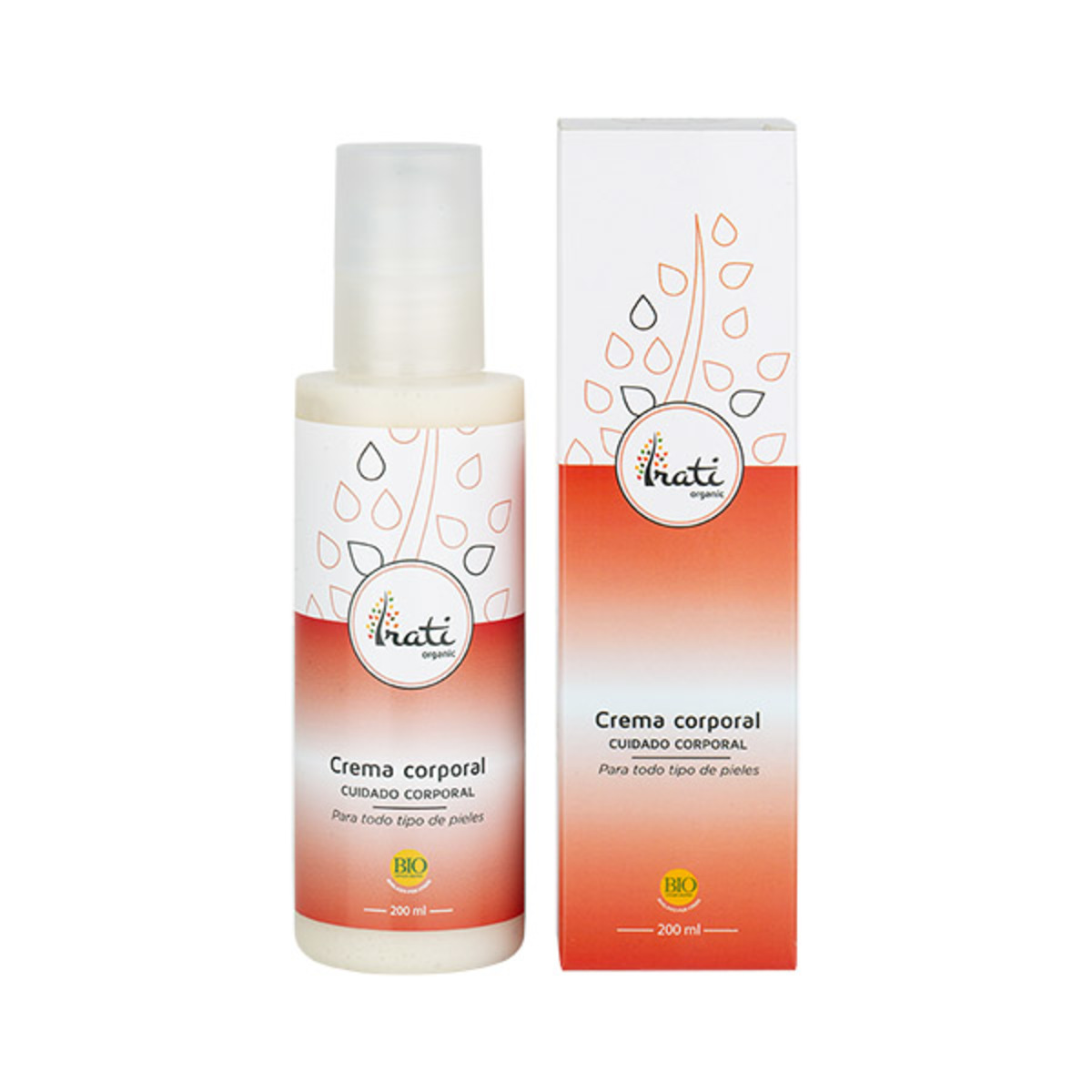 Crema Corporal BIO 200 ml Irati Organic