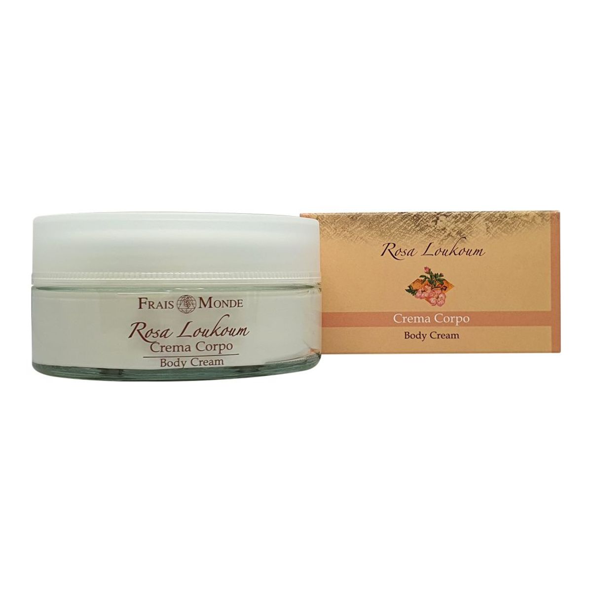 Crema corporal Rosa Loukoum – Frais Monde – 200ml