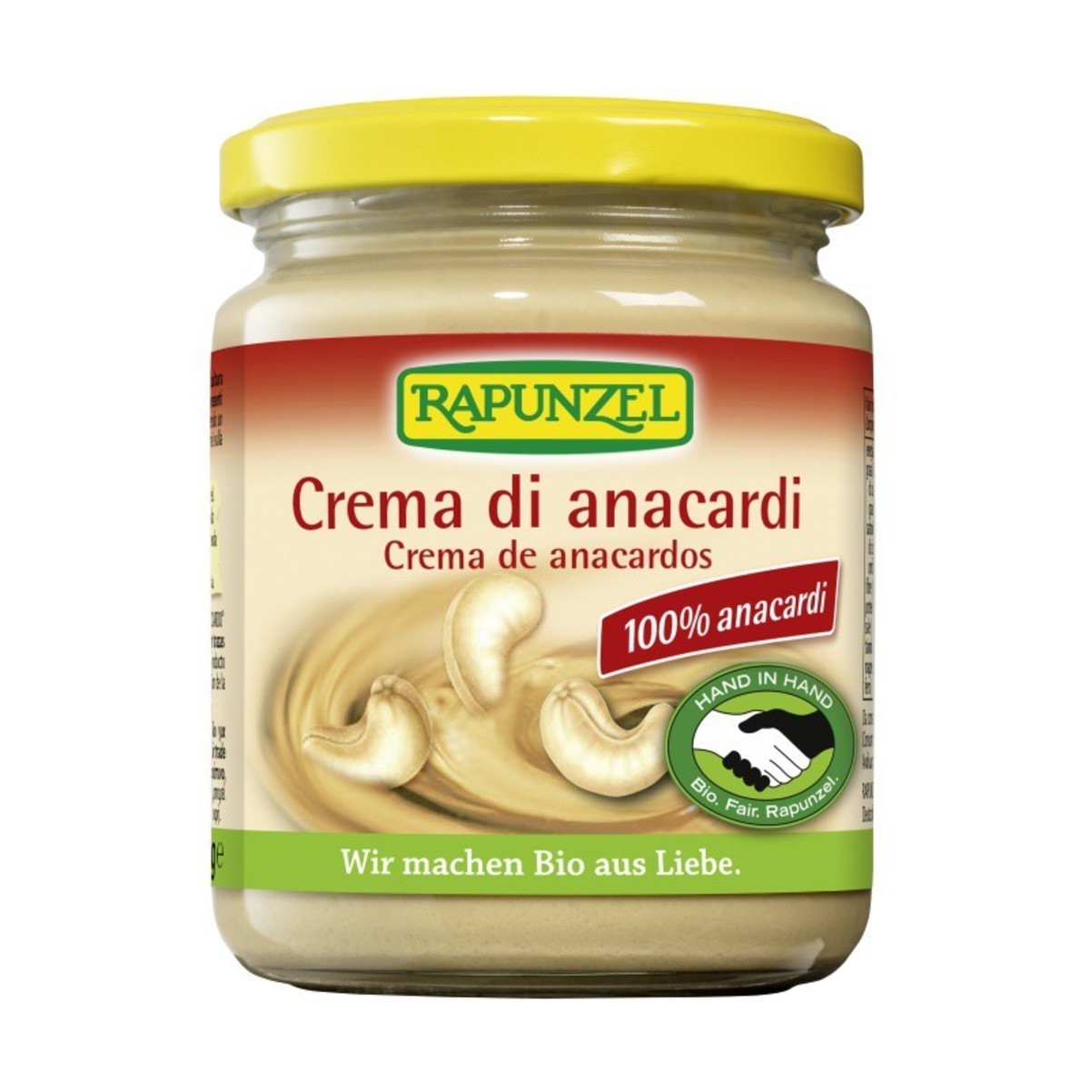 Crema de Anacardos Rapunzel – 250g