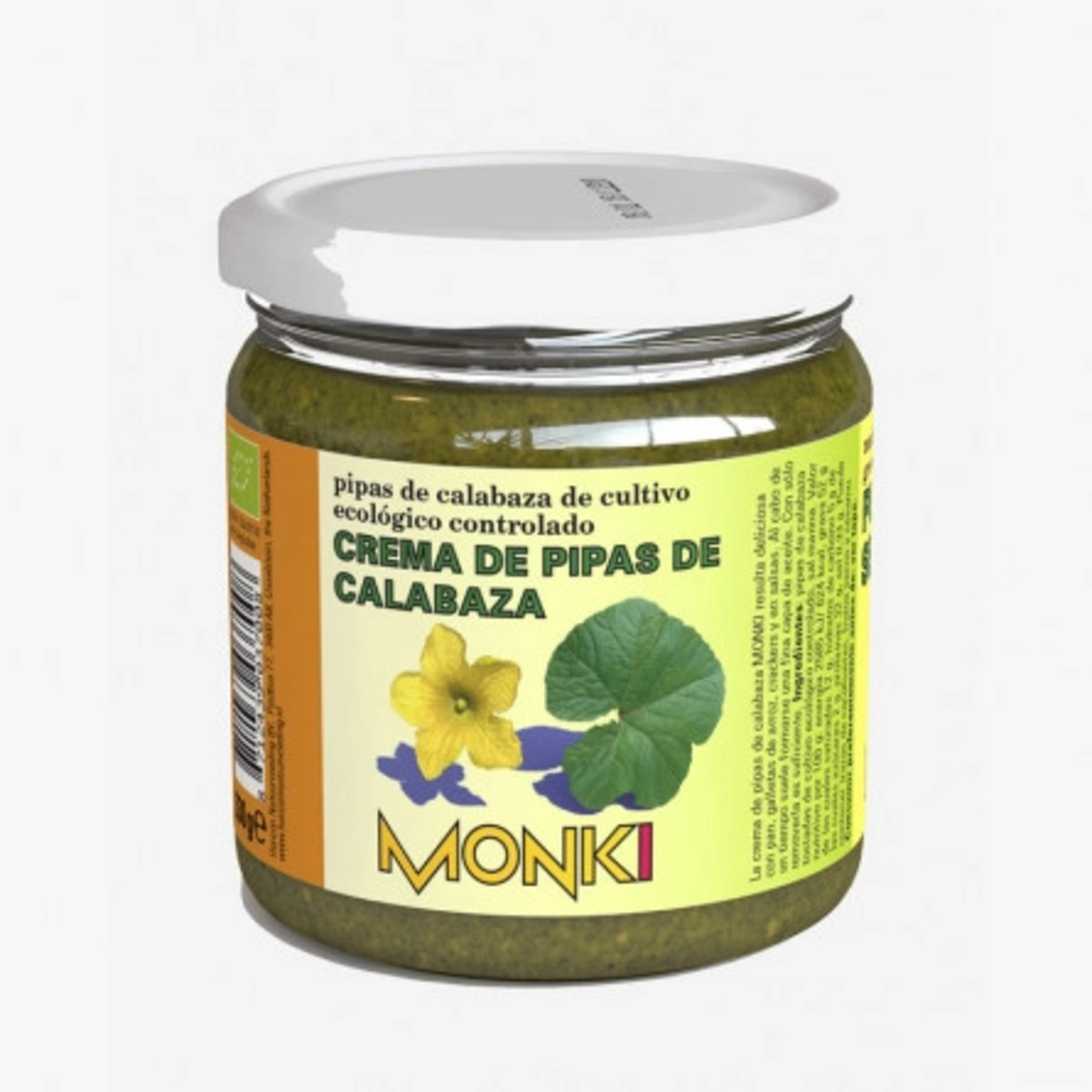 Crema de Pipas de Calabaza Monki Biomonki – 330g