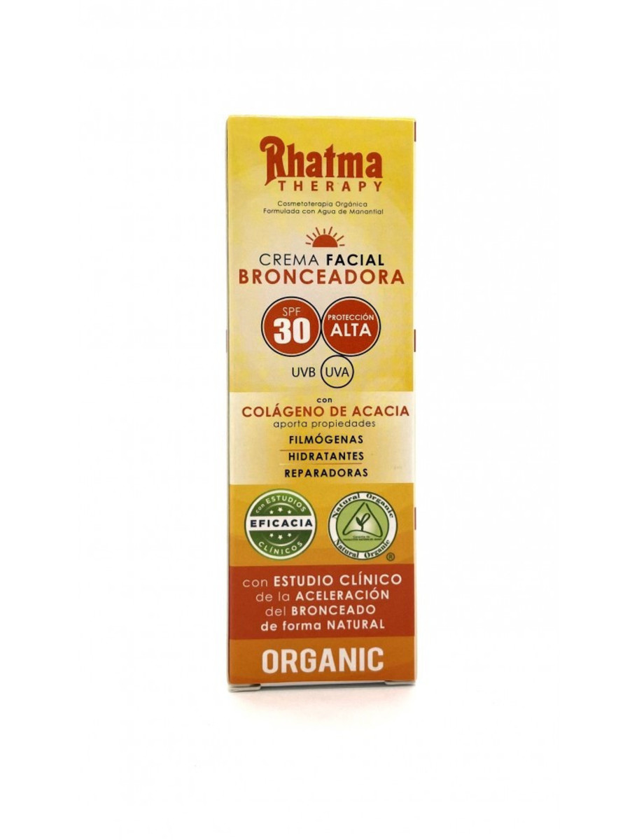 Crema Facial Bronceadora SPF30 Rhatma Terapy – 60ml