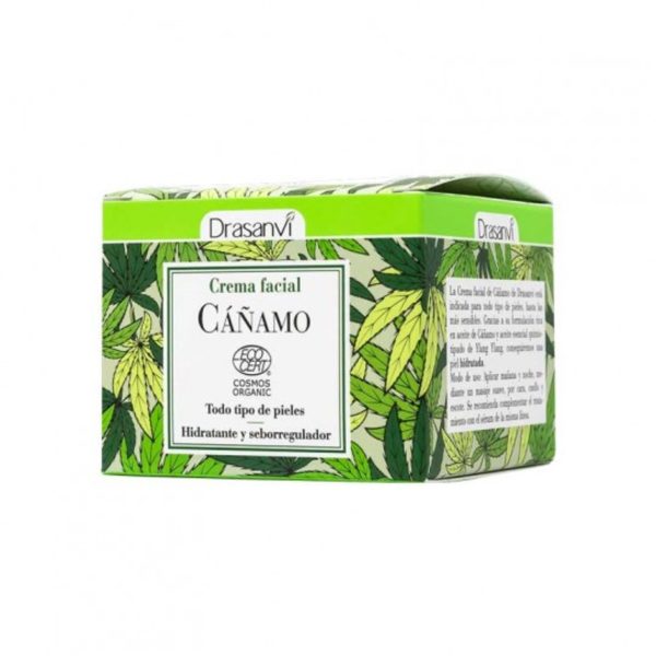 Crema facial de cáñamo Bio – Drasanvi – 50ml