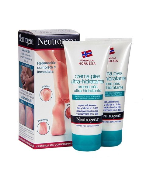 Ultra-Feuchtigkeitscreme für Füße Packung 2 X – Neutrogena – 100ml