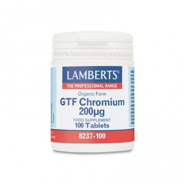 Chrom GTF 200 mcg 100 Kapseln Lamberts