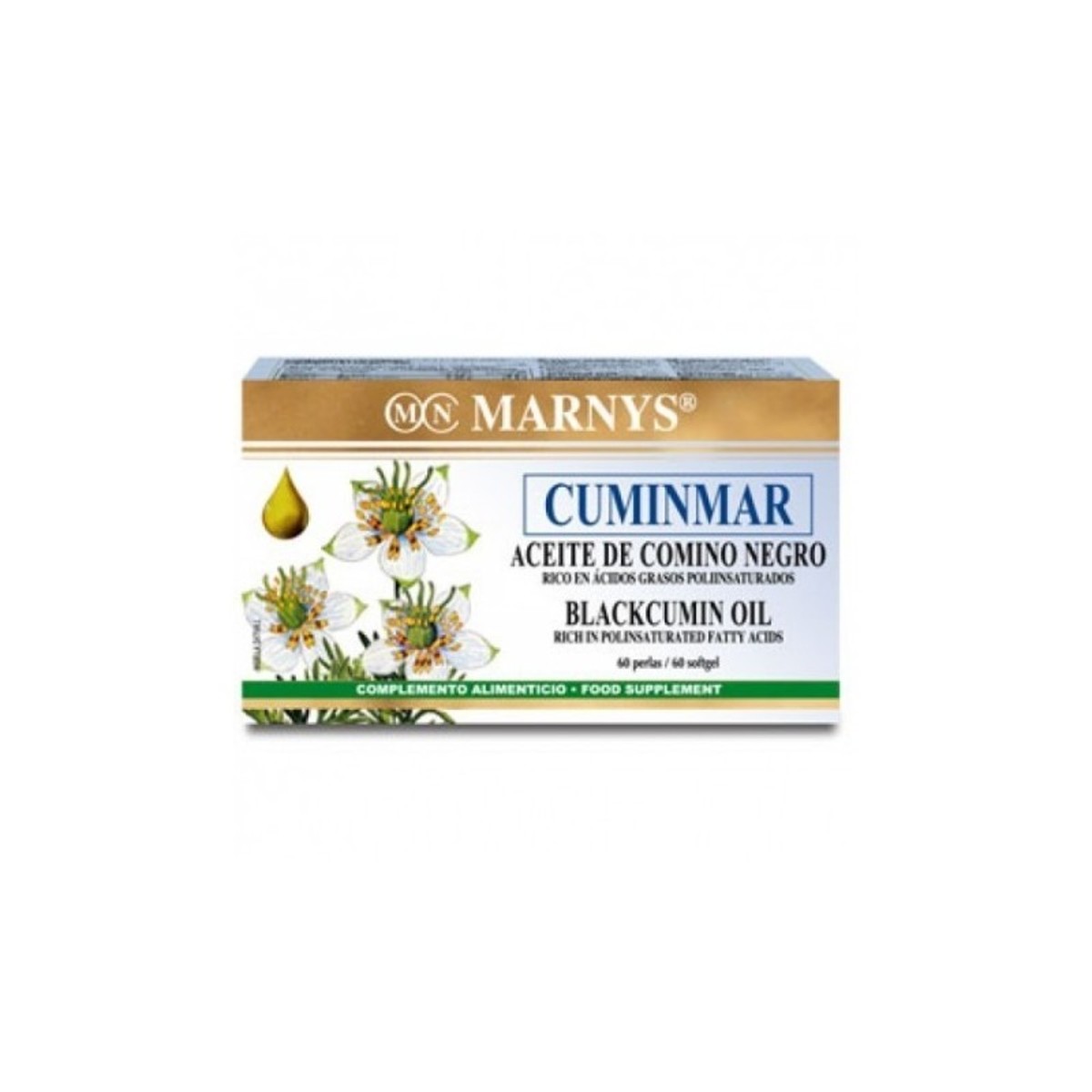 Cuminmar de Comino Negro 60 Perlas Marnys