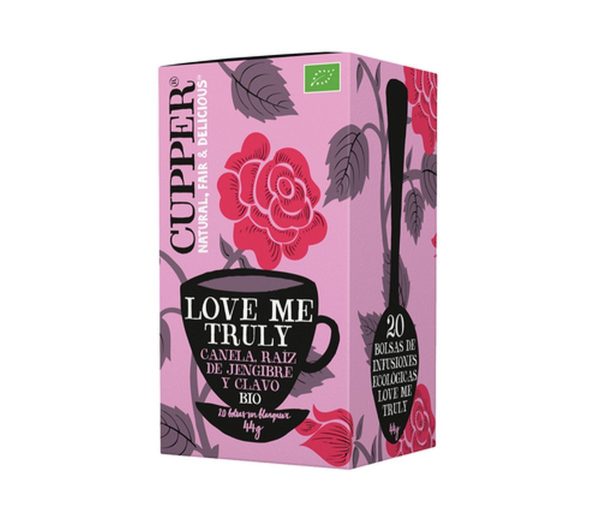Cupper Infusão Love Me Truly Bio 20 Sachês