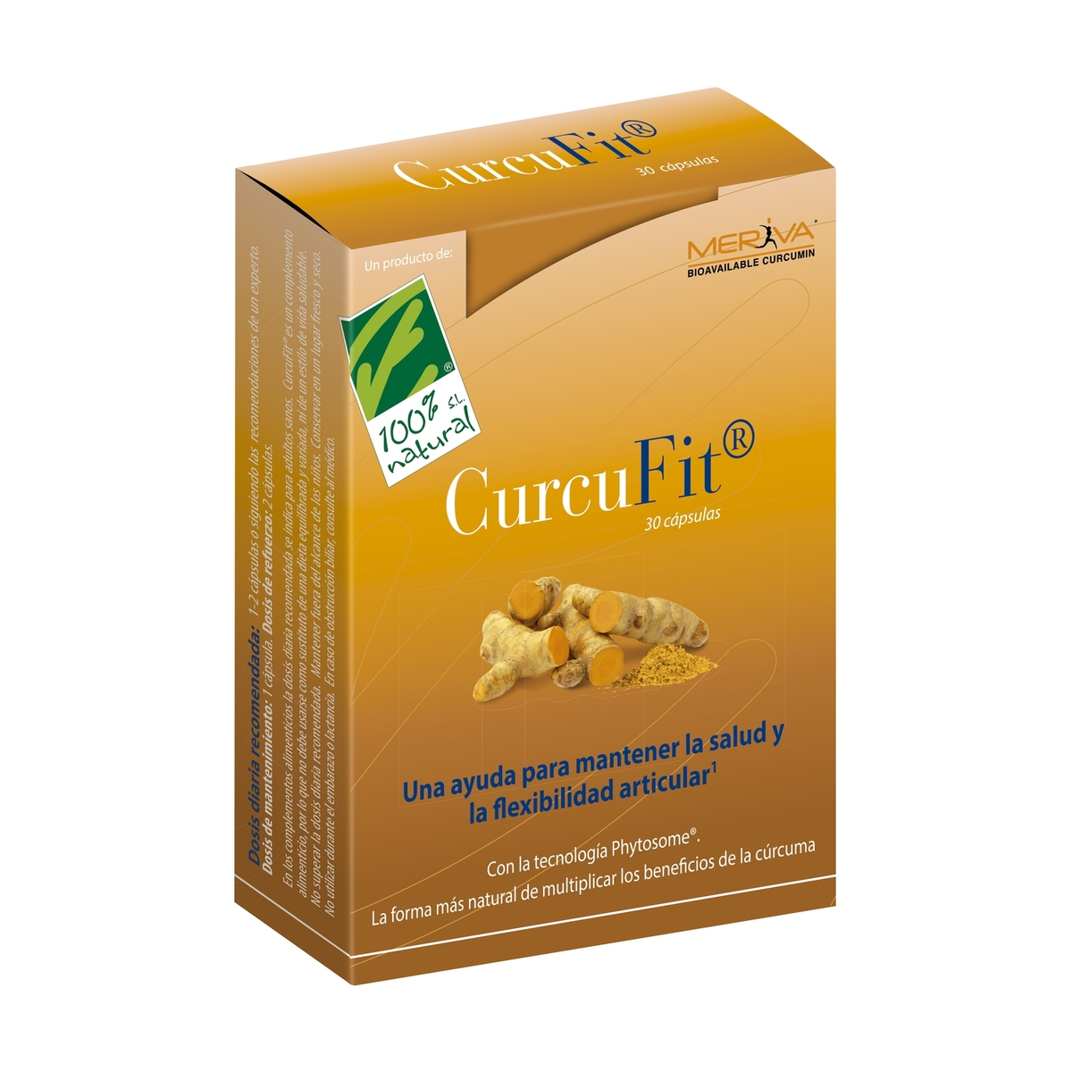 CurcuFit 30 cápsulas 100 % Natural