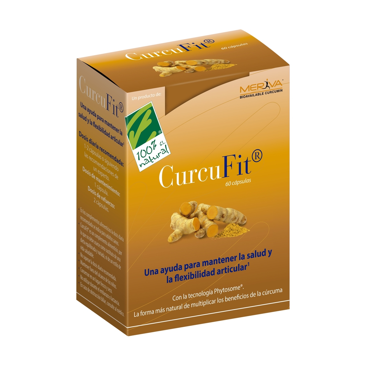 CurcuFit 60 cápsulas 100% Natural