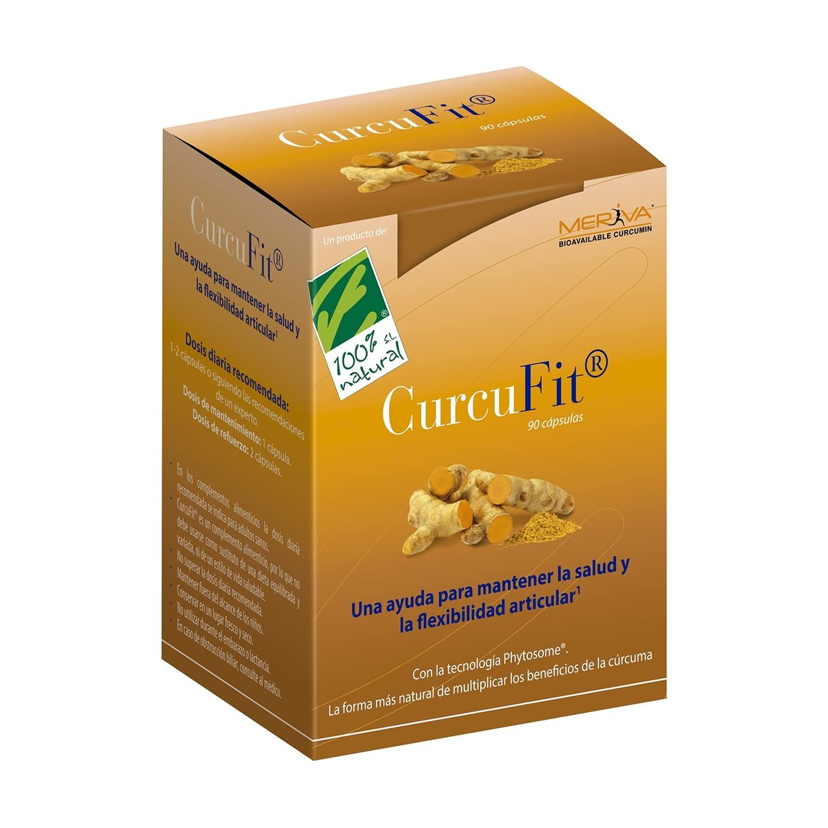 CurcuFit 90 cápsulas 100 % Natural