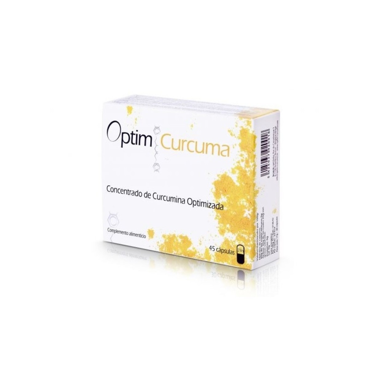 Cúrcuma 45 Cápsulas Optim Laboratoire
