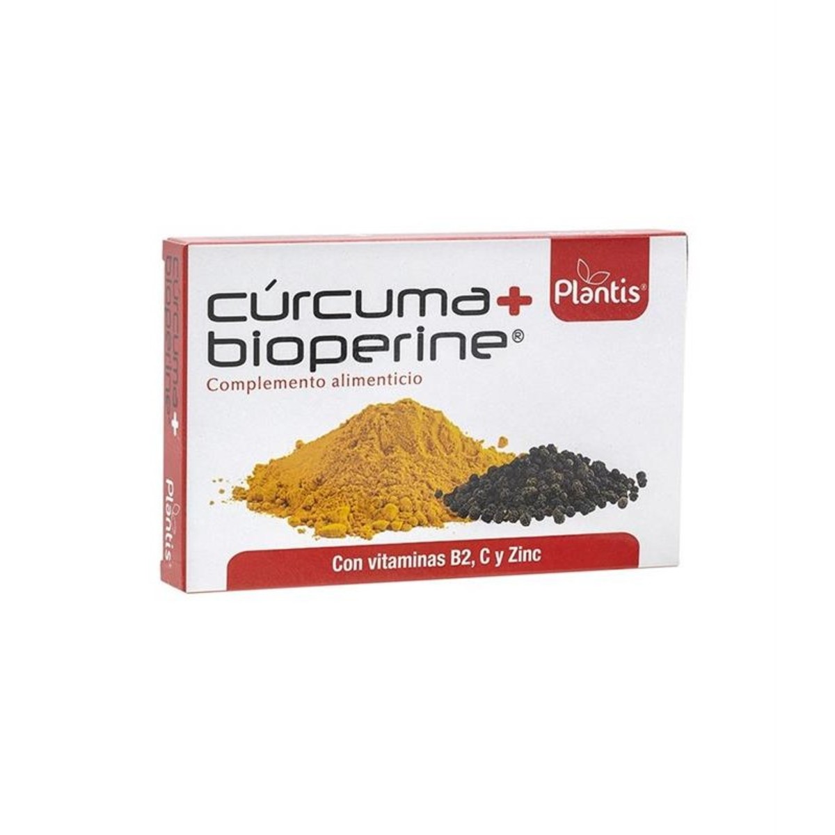 Cúrcuma + Bioperine 60 cápsulas – Plantis