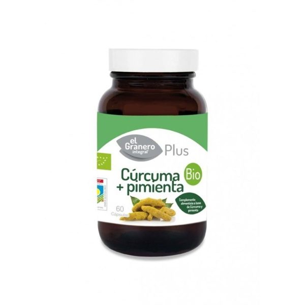 Curcuma + Pepe Bio 440 mg 60 Capsule – Il Granero