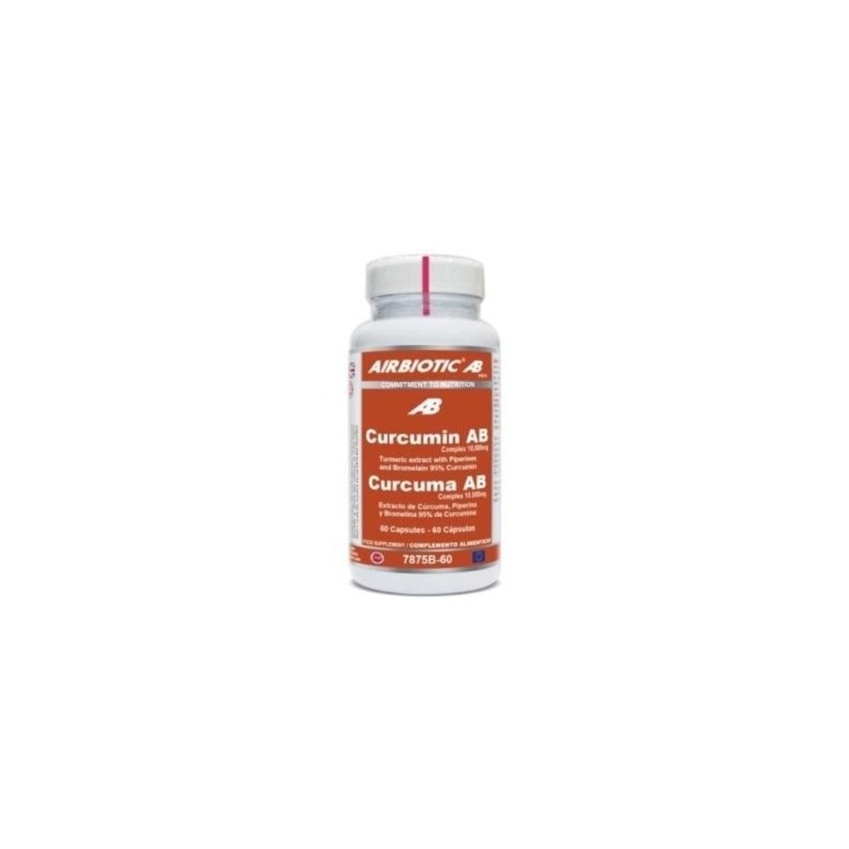 Curcumin AB Complex 10000 mg 60 Cápsulas Airbiotic