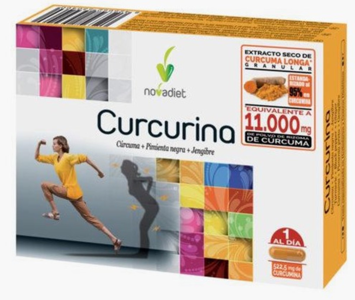 Curcurina 30 Cápsulas Vegetales Novadiet