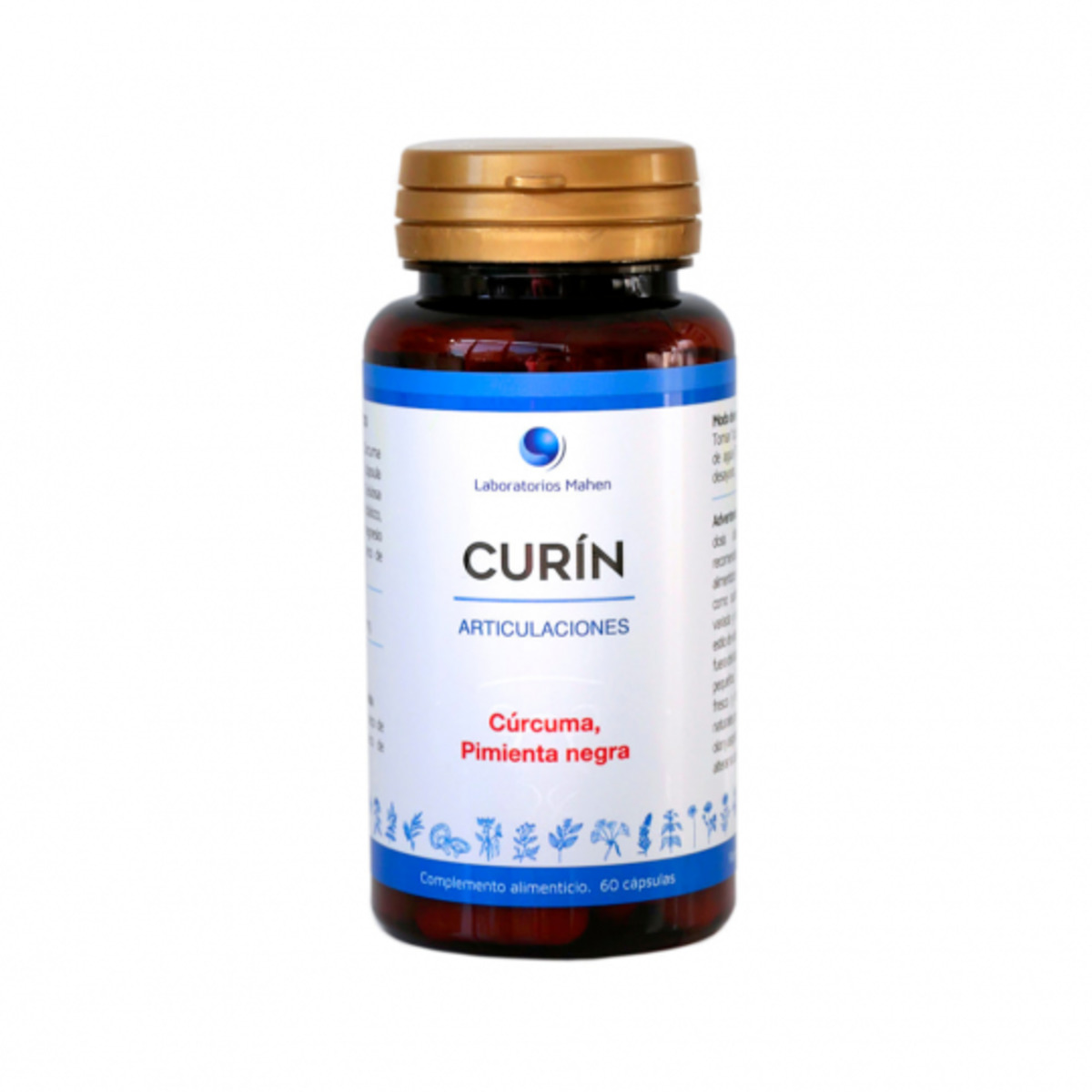 Curin 795 mg 60 Cápsulas Naturazul