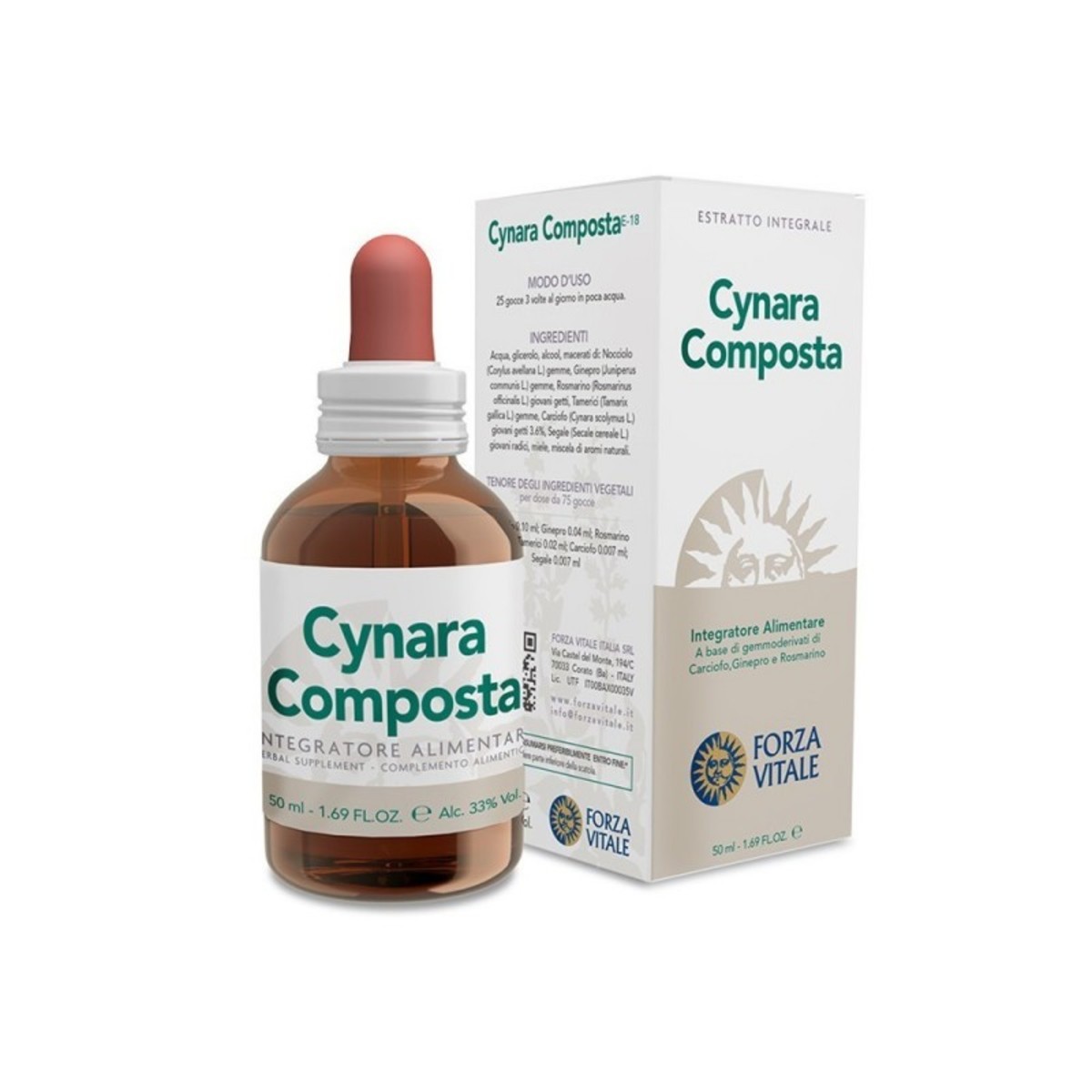 Cynara Composta Extracto Forza Vitale – 50ml