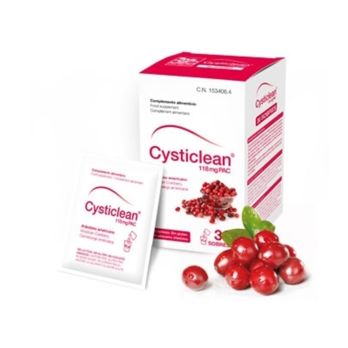 Cysticlean Clásico 240 Mg De Pac Y Arándano Rojo Sobres 30 U – Cysticlean