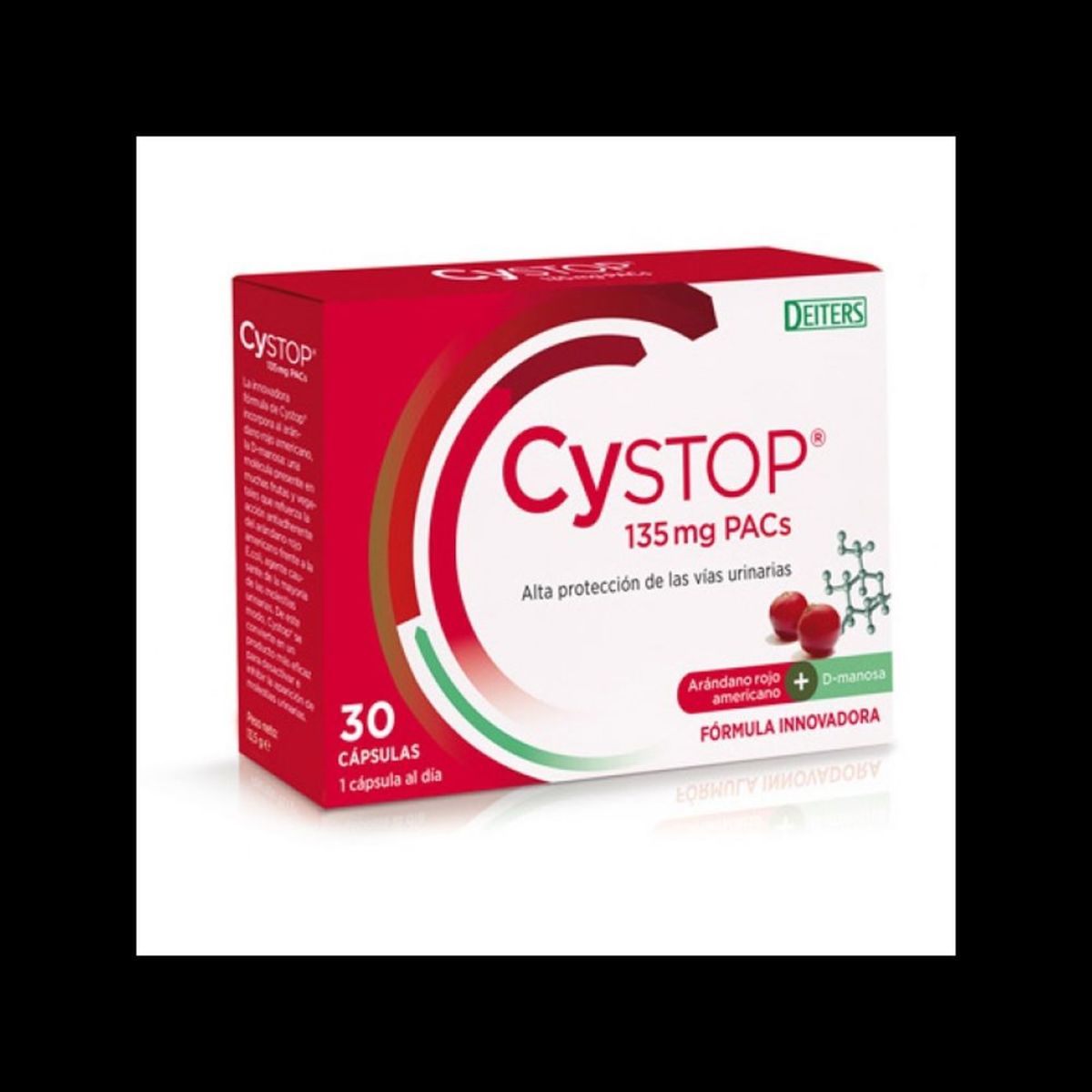 Cystop Myrtille rouge américaine 30 capsules Deiters