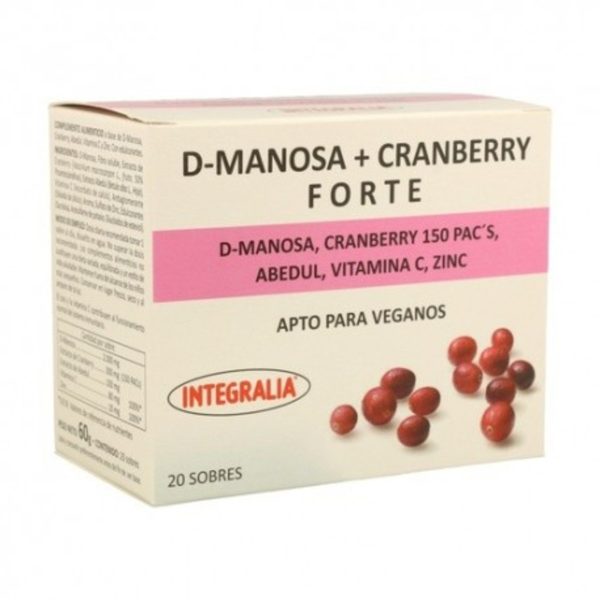 D-Manosa + Cranberry Forte 20 sachets Integralia