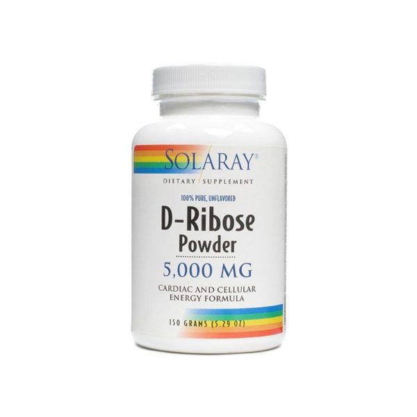 Polvere di D-Ribose 5000 mg ramos Solaray – 150g