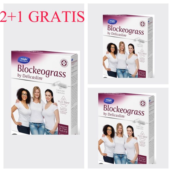 DELICASLIM BLOCKEOGRASS 60 CAPSULE 2+1 GRATIS