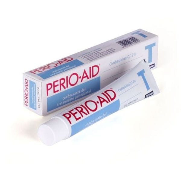 Gel dentifrice et topique avec chlorhexidine 012% – Perio Aid – 75ml