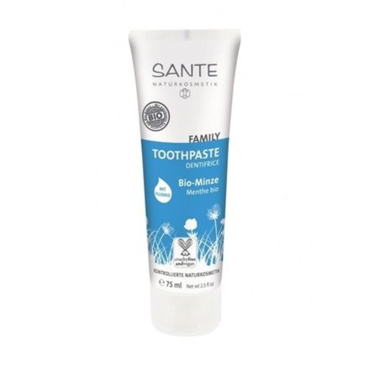 Dentífrico Family Menta – Sante – 75ml