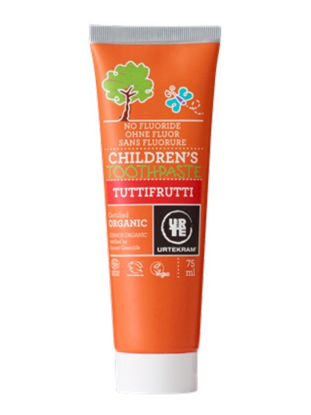 Dentifrice enfants tous fruits Urtekram – 75ml