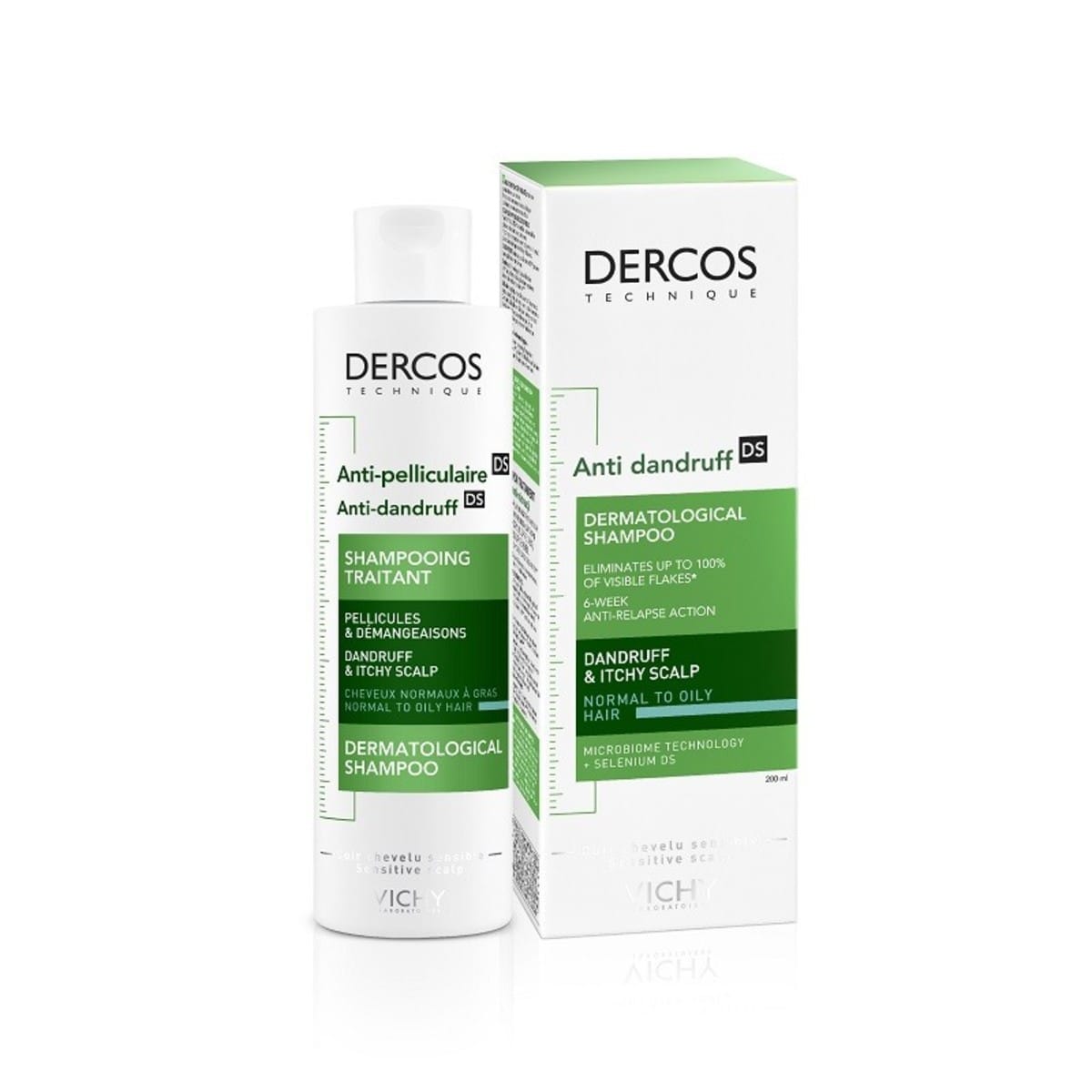 Dercos Anti-Pelliculaire Gras Shampooing Traitant – 200ml
