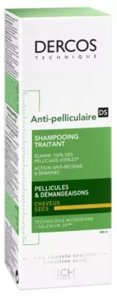 Dercos Anti-Pelliculaire Secs Shampooing Traitant – 200ml
