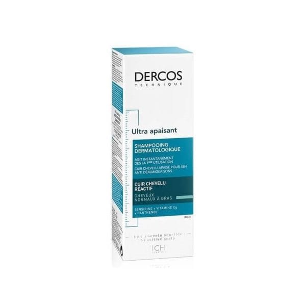 Dercos Ultra Apaisant Shampooing Normaux-Gras – 200ml