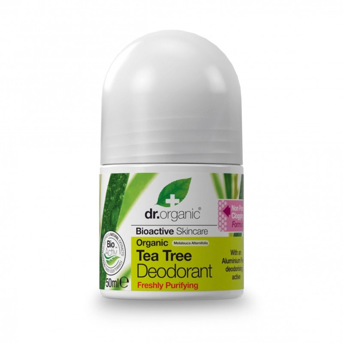Desodorante árbol del té Dr Organic – 50ml