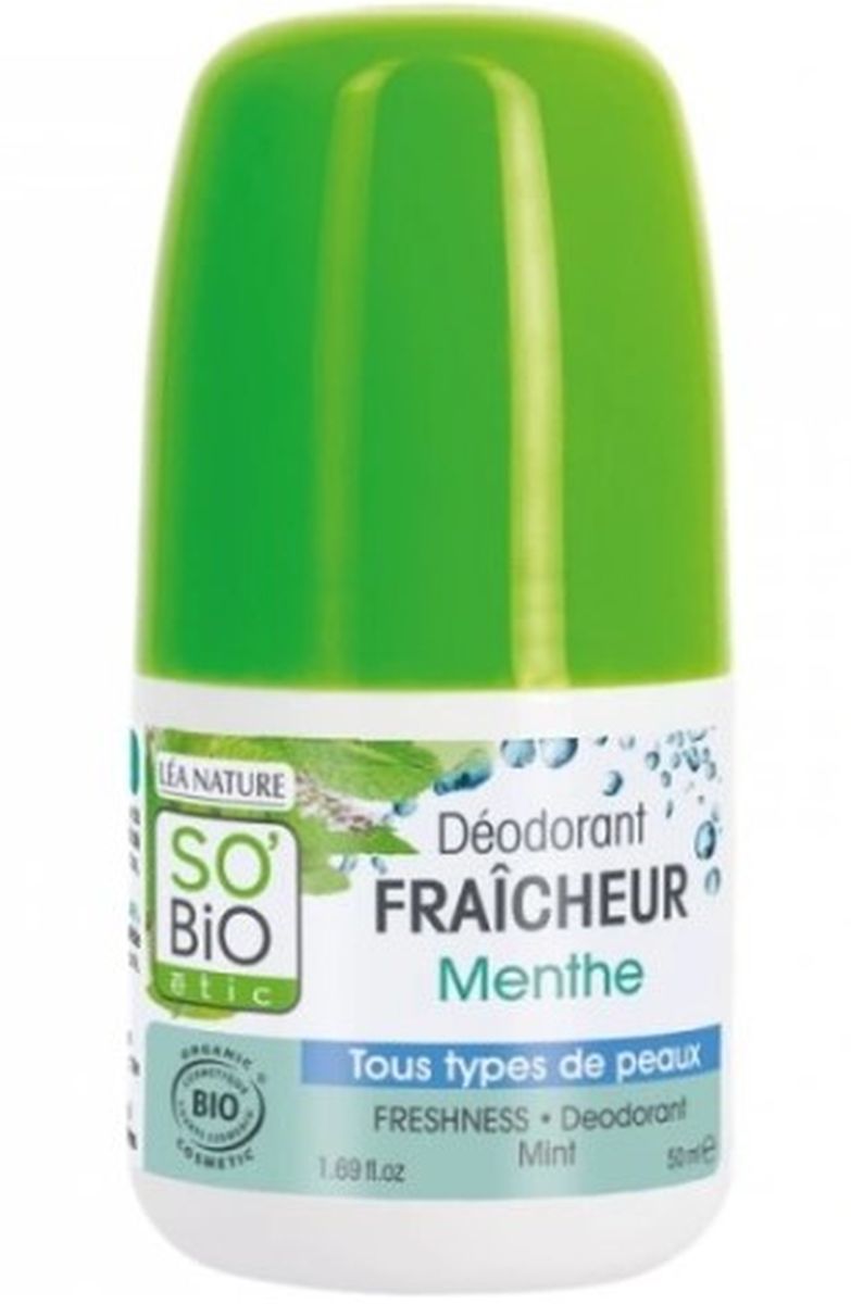 Desodorante Bío Roll-On menta refrescante Léa Nature So – 50ml
