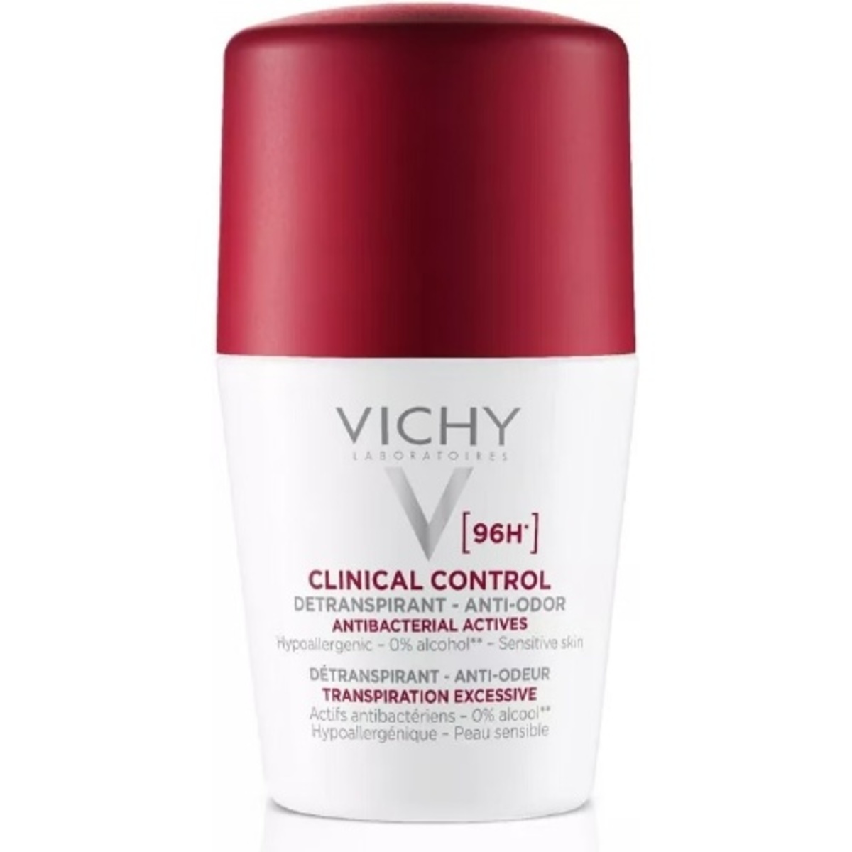 Desodorante Roll-On Control 96H – Vichy – 50ml