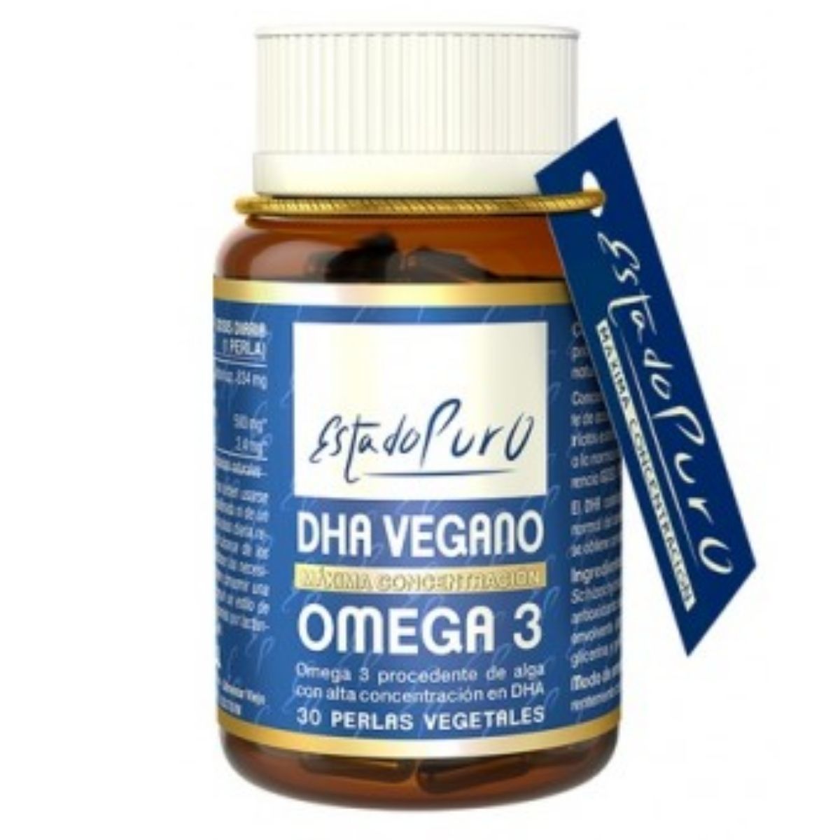 DHA Vegano Omega 3 Estado Puro 1000 mg Tongil